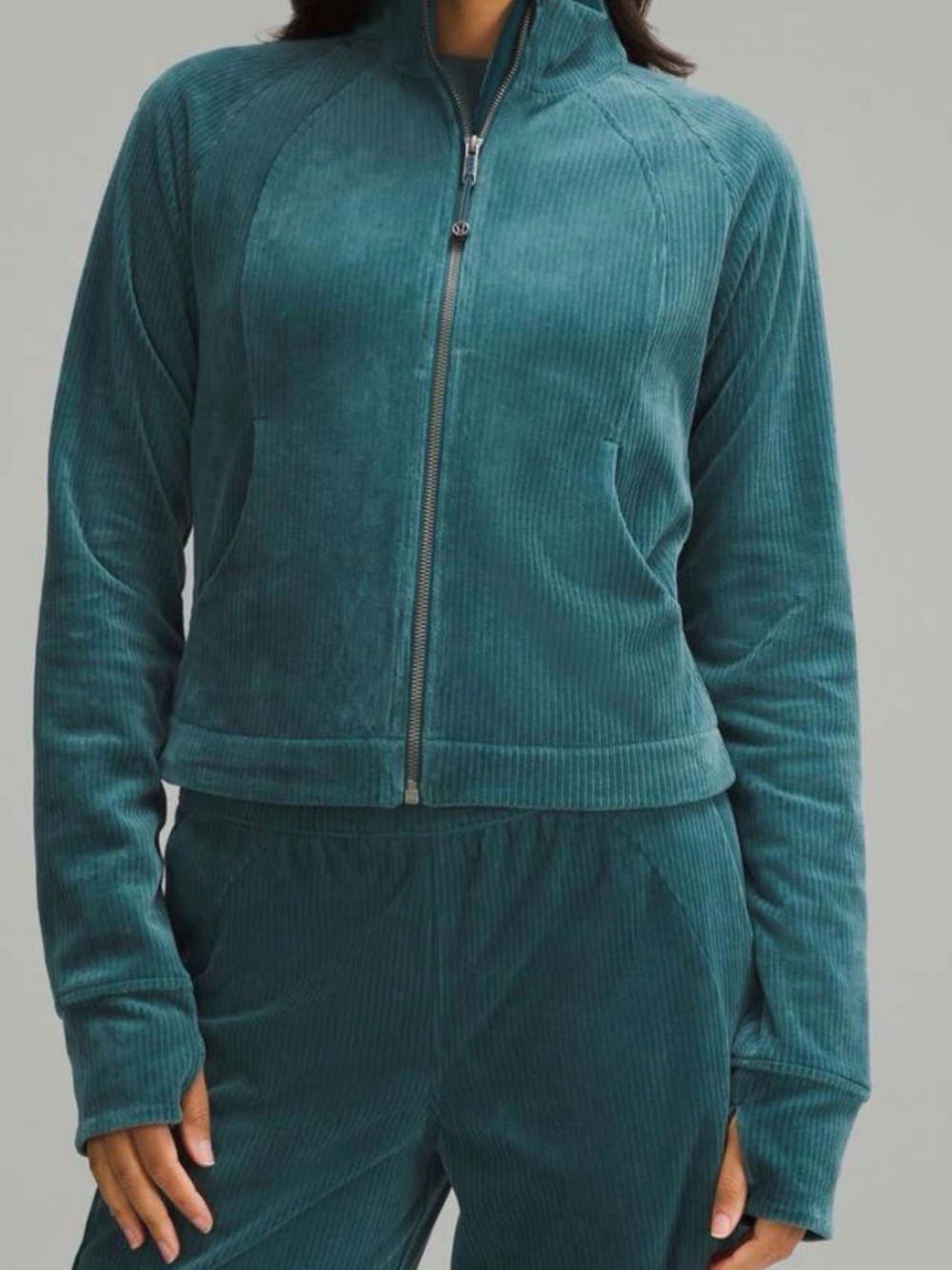 Lululemon Scuba Track Jacket *Velvet Cord